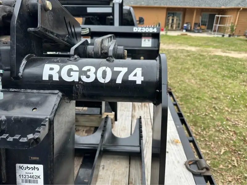 2022 Kubota SVL75-2HFWC – Hi-Flow, Forestry Armor + Full Attachments Package photo 13