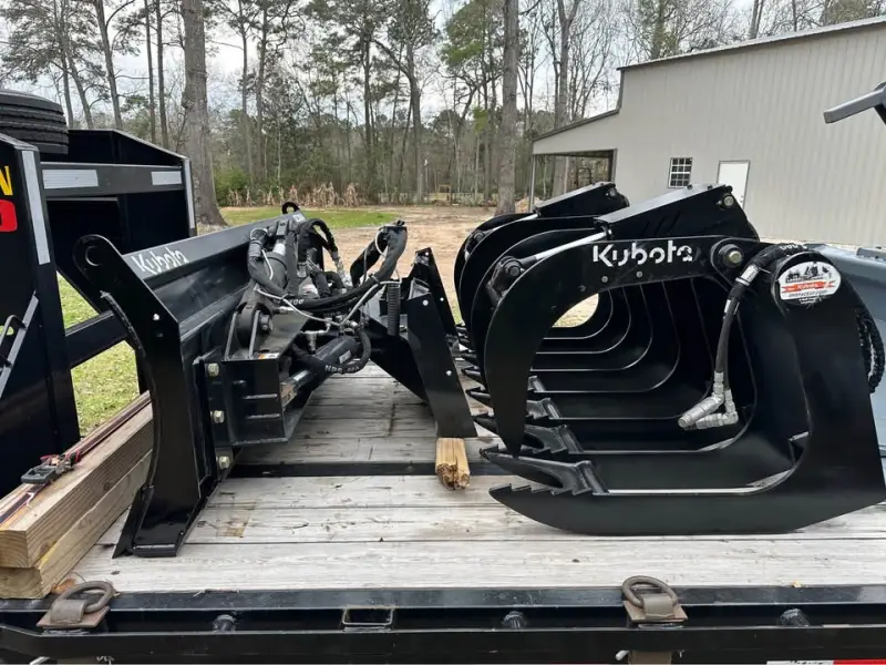 2022 Kubota SVL75-2HFWC – Hi-Flow, Forestry Armor + Full Attachments Package photo 8
