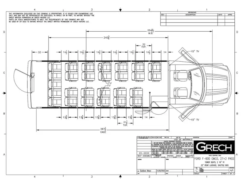 2024 Ford F600 Grech GM33 Executive Shuttle photo 11